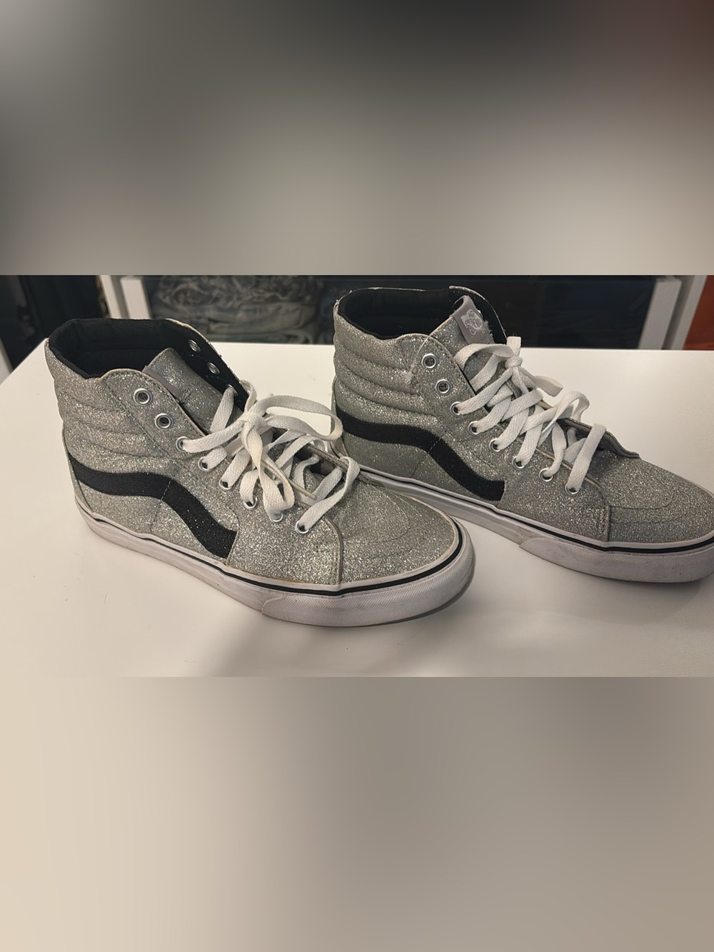 Vans  sk8 -Hi Glitter Women's High-Top Sneakers